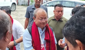 Tagak visits flood-hit East Siang, Lower Siang dists